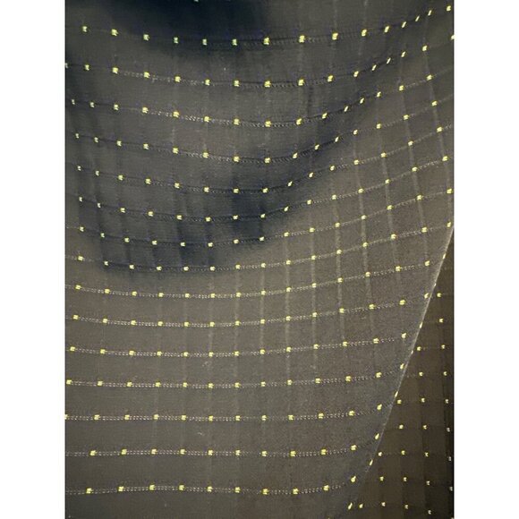 Vintage Black with Green Polka Dot Skirt - Picture 2 of 3